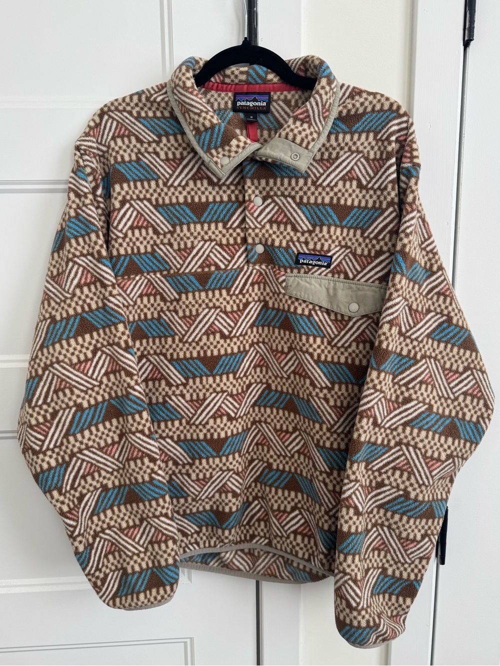 Patagonia Synchilla Lightweight Snap-T Fleece Pullover in SP18 Cliffside Stout